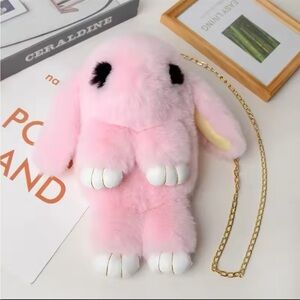 NEW Plush Rabbit Shoulder Bag Crossbody